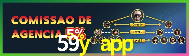 Aplicativo móvel 59y app para iOS e Android